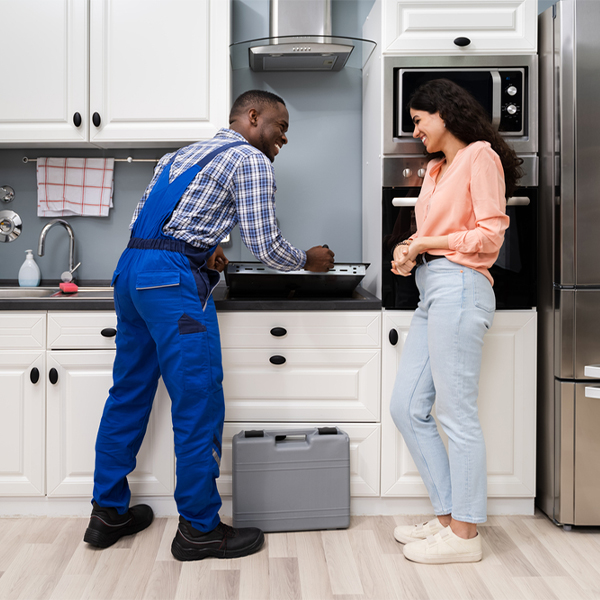 can you provide an estimate for cooktop repair before beginning any work in Brooklin